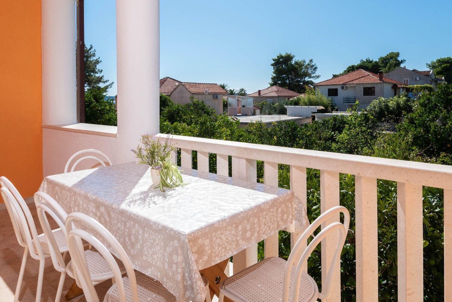 Apartments Ora Оребич Экстерьер фото