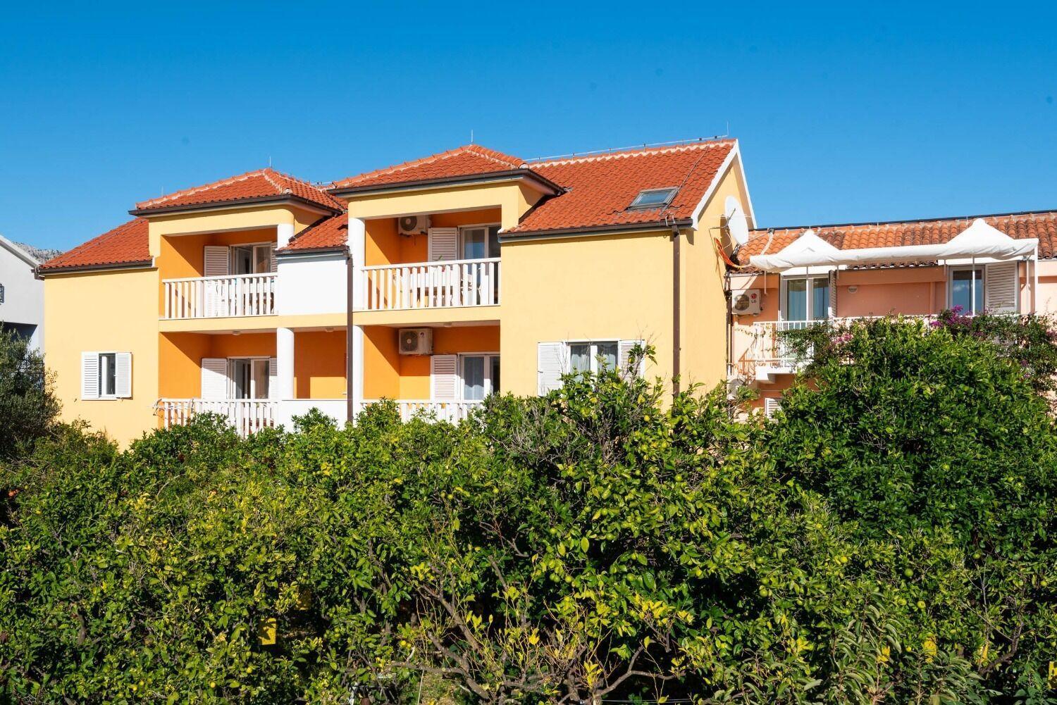 Apartments Ora Оребич Экстерьер фото